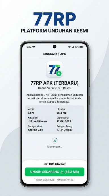 Panduan Unduh dan Instal APK 77rp untuk Android