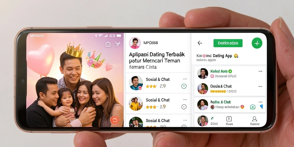 Antarmuka MPO555 yang modern dan user-friendly.