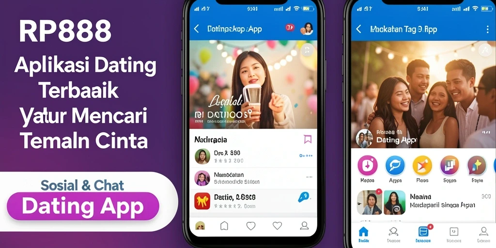 Tampilan antarmuka pengguna RP888 yang menarik dan mudah digunakan.